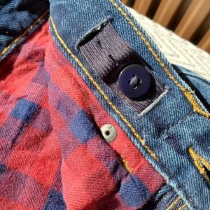 Land's End Boys flannel lined boys jeans